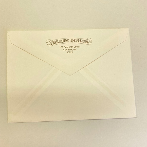 RARE - CHROME HEARTS - Vintage - Greeting Card - Picture 10 of 11